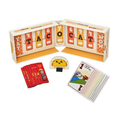 Tacocat Spelled Backwards Palindrome Duel Board Game