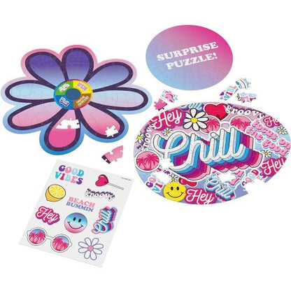 We Wear Cute Vibrant Egg-Shaped 100-Piece Puzzle