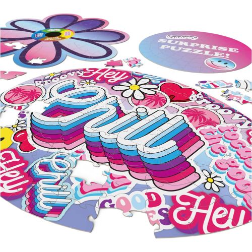 We Wear Cute Vibrant Egg-Shaped 100-Piece Puzzle