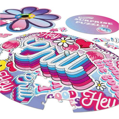 We Wear Cute Vibrant Egg-Shaped 100-Piece Puzzle