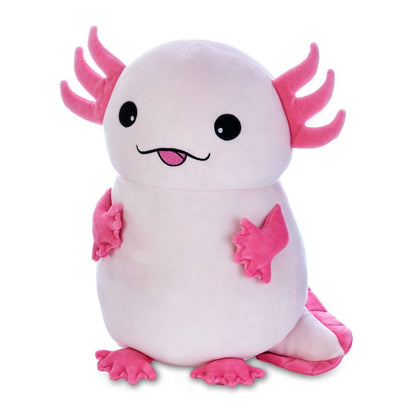 Kobioto Axolotl 12 inch Supersoft Plush - Vibrant Pink