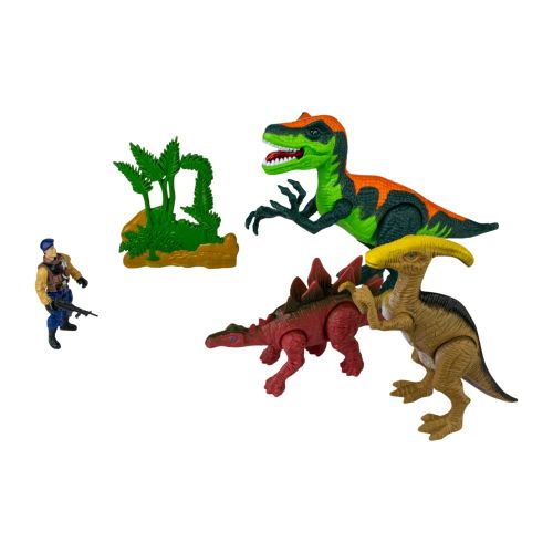 Juda Toys Dinosaurs Hunting Playset with Sound and Action Features