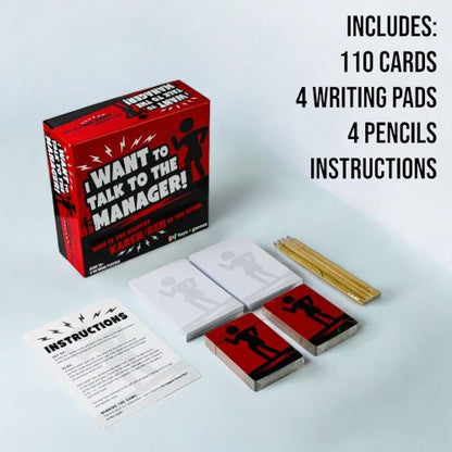 I Want To Talk To The Manager! Hilarious Scenario Game