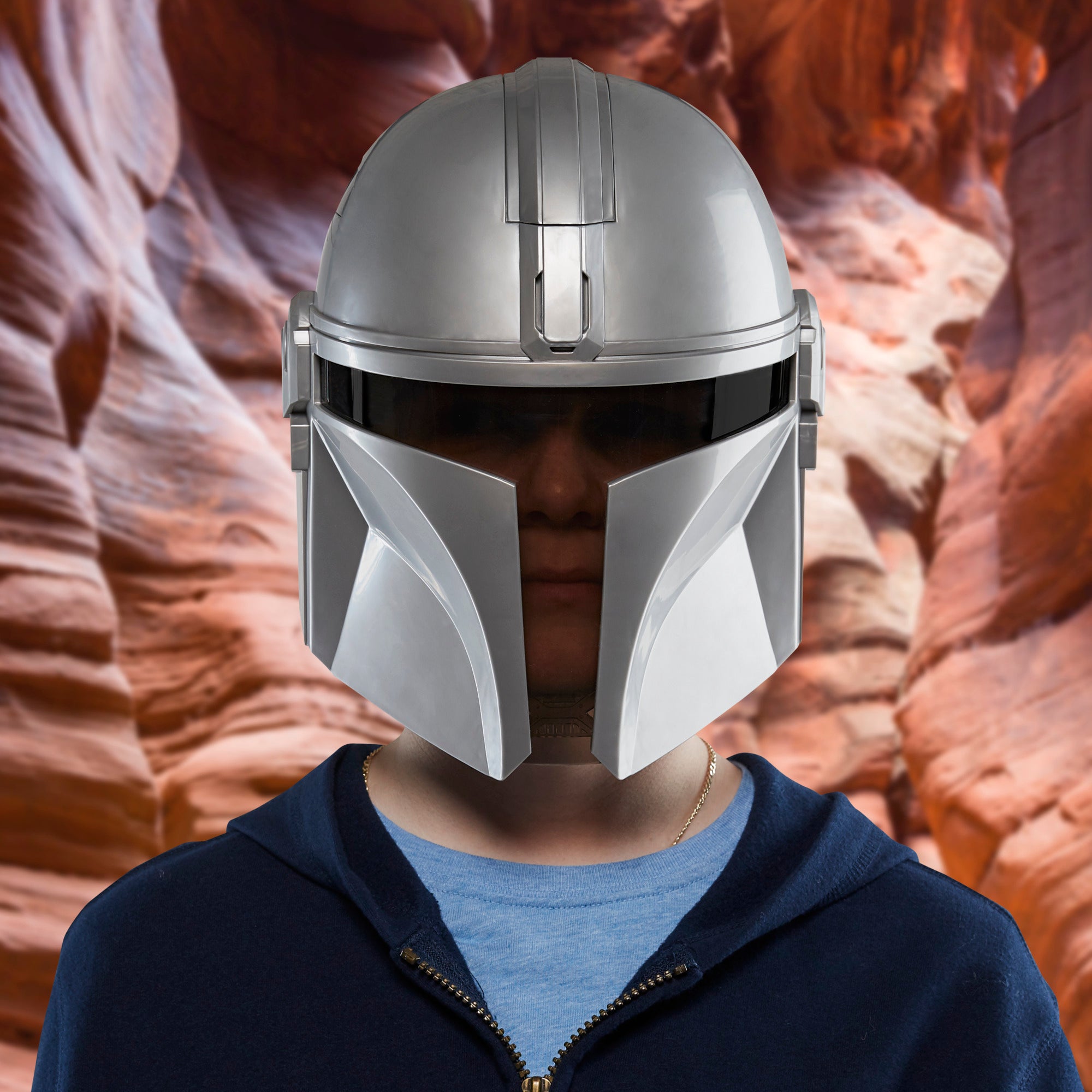 Star Wars The Mandalorian Electronic Helmet Mask With Sound