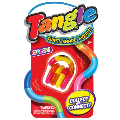 Tangle Jr Classic Colorful Fidget Toy Twisty Fun for Everyone Toys"R"Us Tangle Jr Classic Colorful Fidget Toy Twisty Fun for Everyone Toys"R"Us