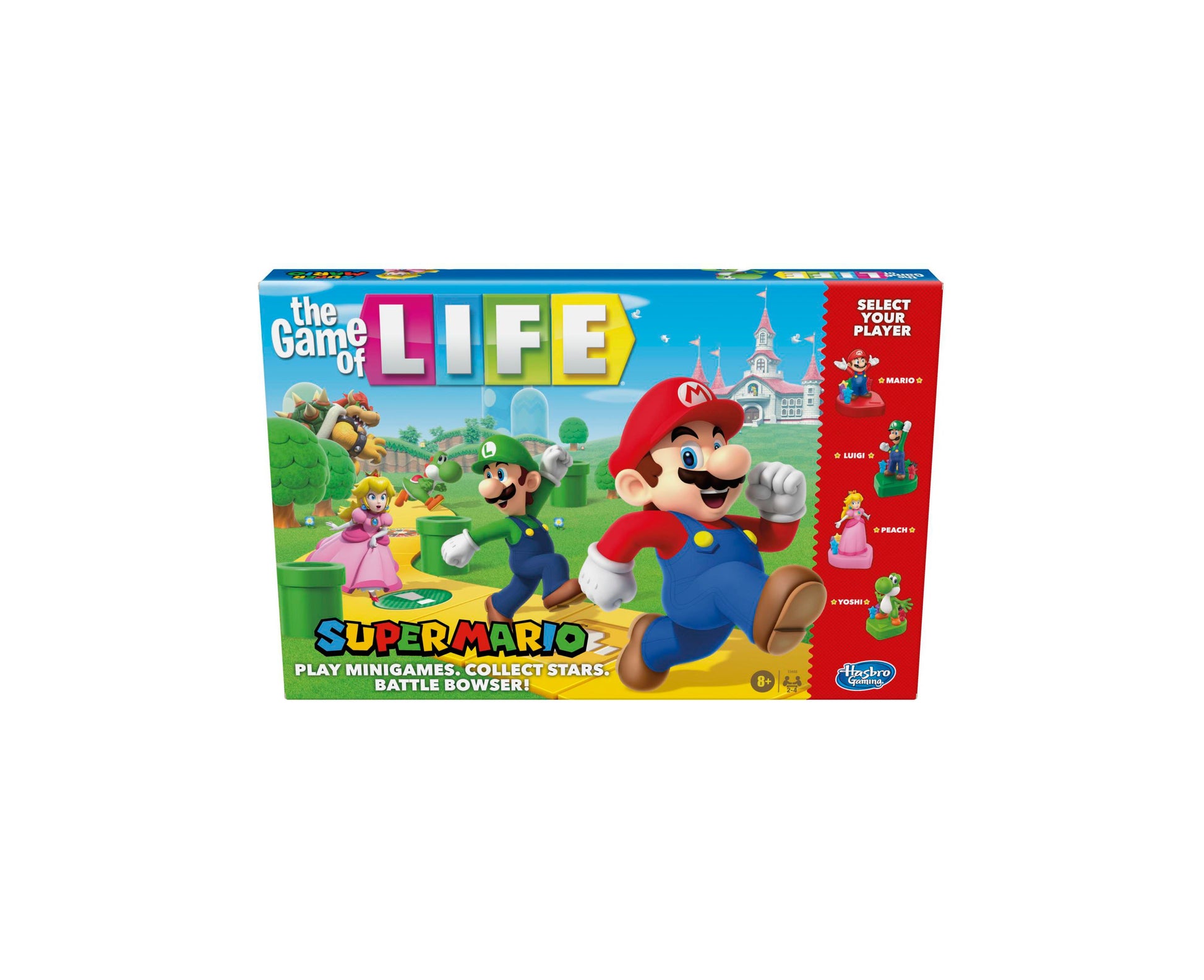 Super Mario Edition Game of Life Board Game by Hasbro – Toys