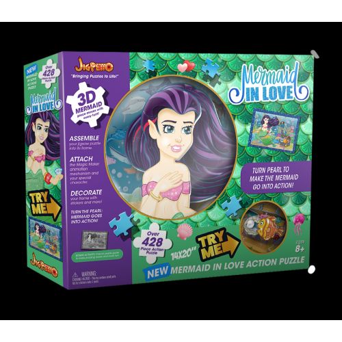 Jigpetto Action Mermaid Puzzle