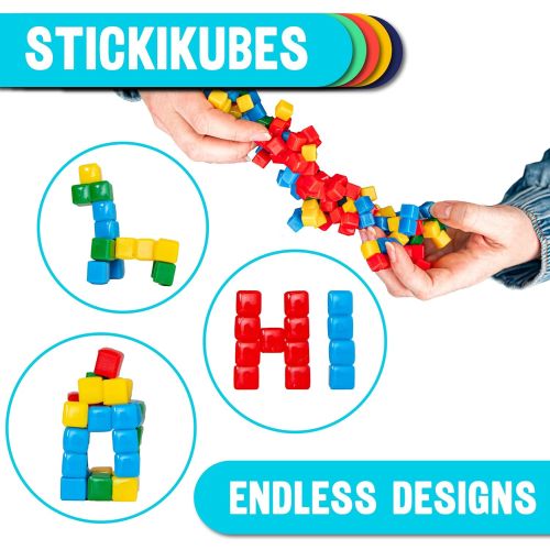 StickiKubes Mini Stacking Cubes