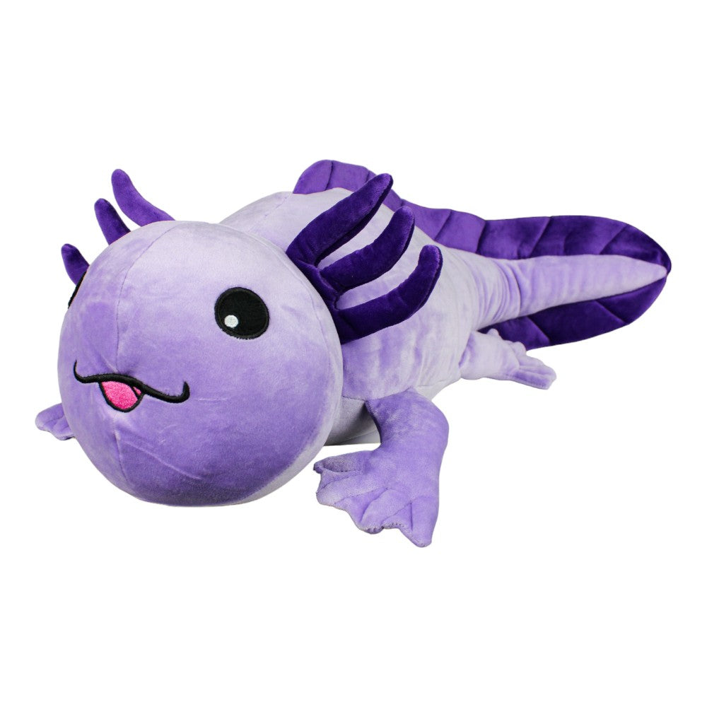 Snoozimals Perla The Purple Axolotl 20in Plush Ultra Soft Cuddle Com snoozimals-perla-the-purple-axolotl-20in-plush-ultra-soft-cuddle-com