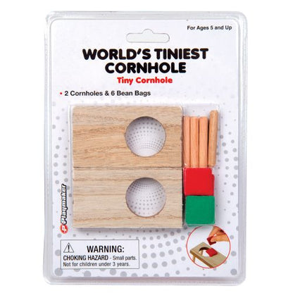 Mini Cornhole Masterpiece: World's Tiniest Cornhole Game