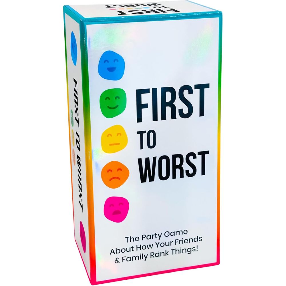 First to Worst Party Card Game