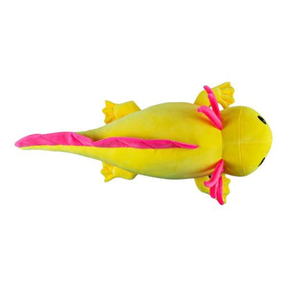 Snoozimals 20 Inch Axolotl Plush Neon Yellow