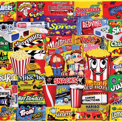 Movie Snacks 1000pc Puzzle