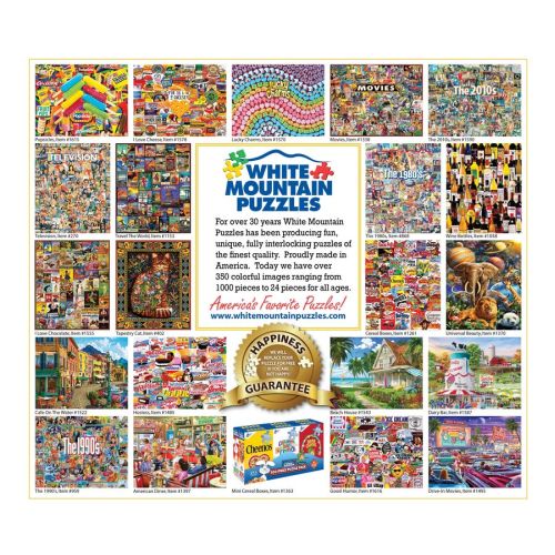 Flower Market 1000pc Puzzle (WHITEM)