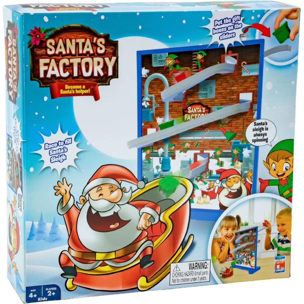 Santa's Factory Gift Delivery Game