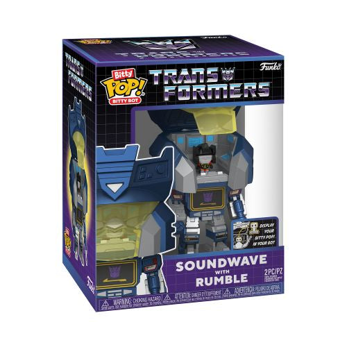 POP Bitty Bots Transformers Soundwave