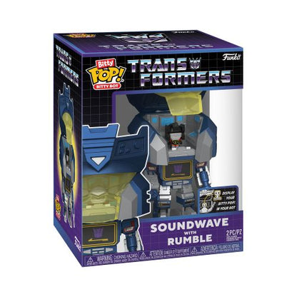 POP Bitty Bots Transformers Soundwave