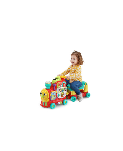 VTech 4-in-1 Learning Letters Train Interactive Ride-On Toy
