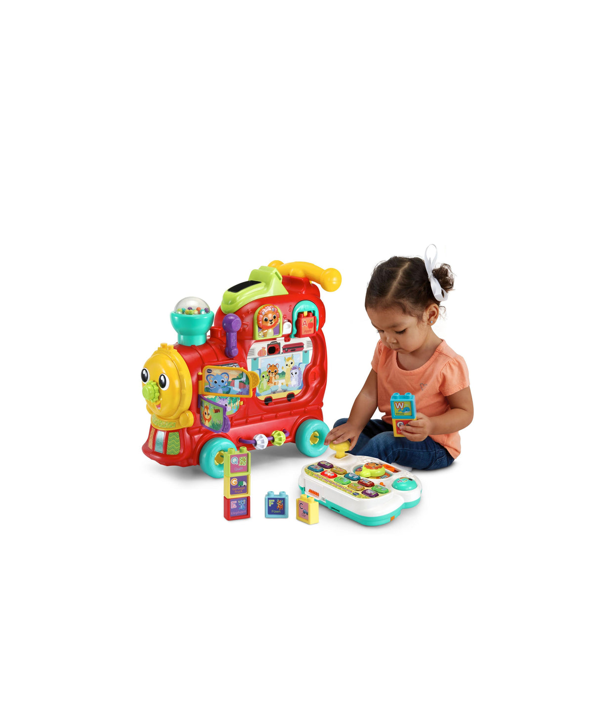 VTech 4-in-1 Learning Letters Train for Toddlers – Toys