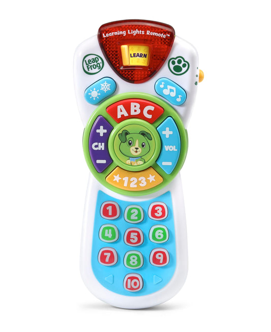 LeapFrog Scout's Learning Lights Remote Deluxe, Interactive Toy for Toddlers, Green