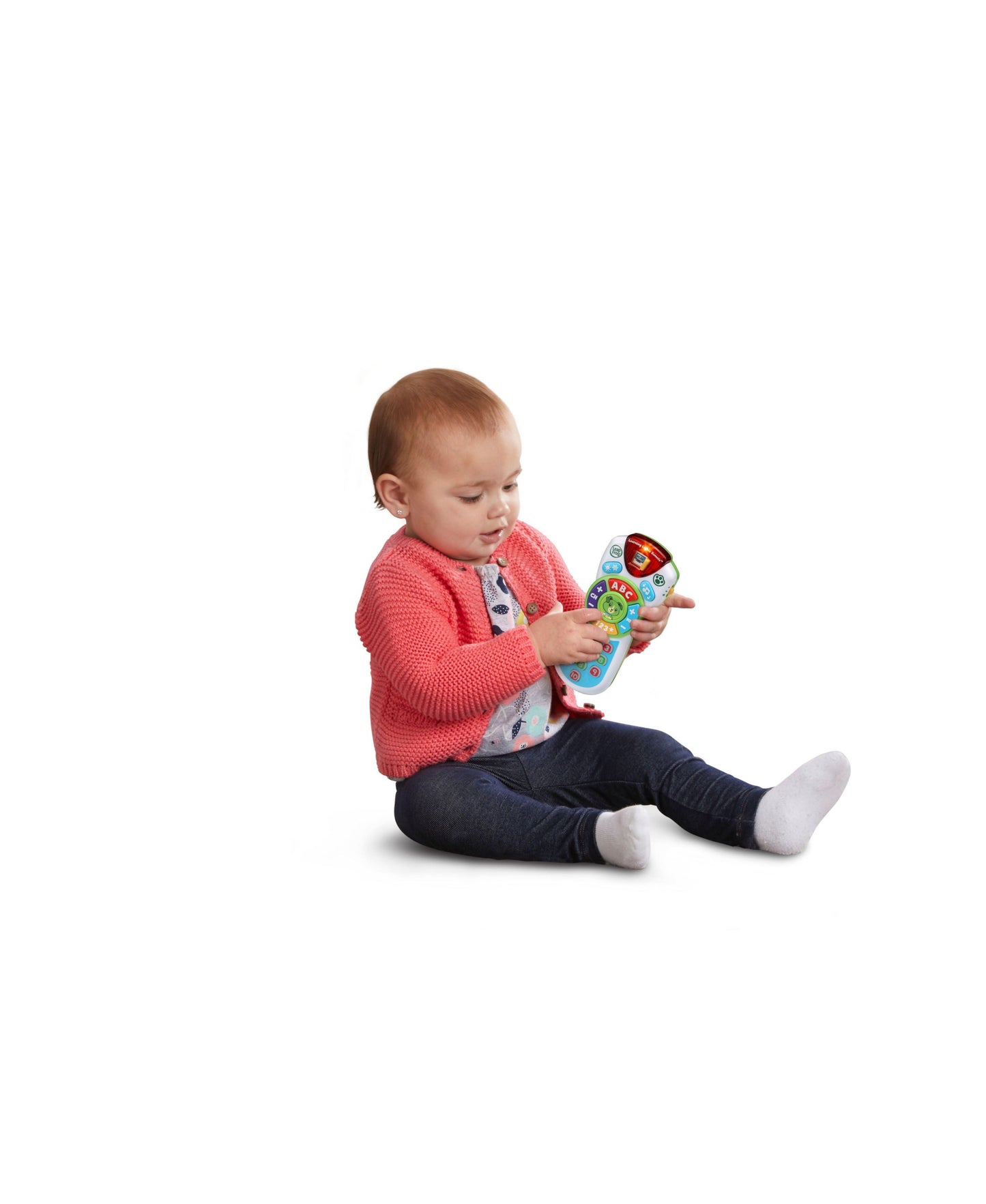 LeapFrog Scout's Learning Lights Remote Deluxe, Interactive Toy for Toddlers, Green
