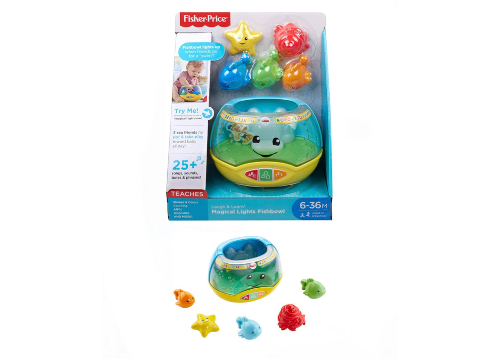 Fisher-Price Laugh and Learn Magical Lights Fishbowl-Educational Toy