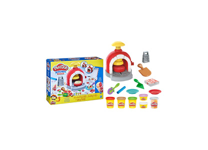 Play-Doh Kitchen Creations Deluxe Pizza Oven Playset - 14 Pieces