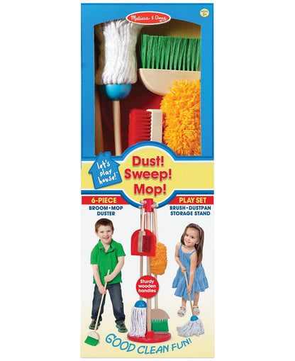 Melissa and Doug 6-Piece Fun Housekeeping Play Set