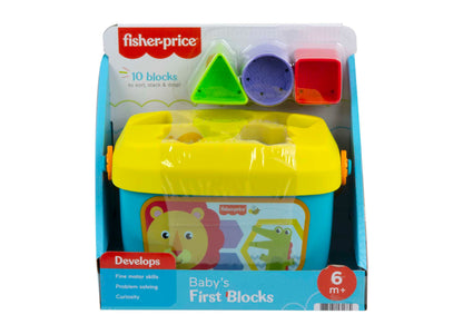 Fisher-Price Baby's First Blocks – Shape and Color Learning Toy