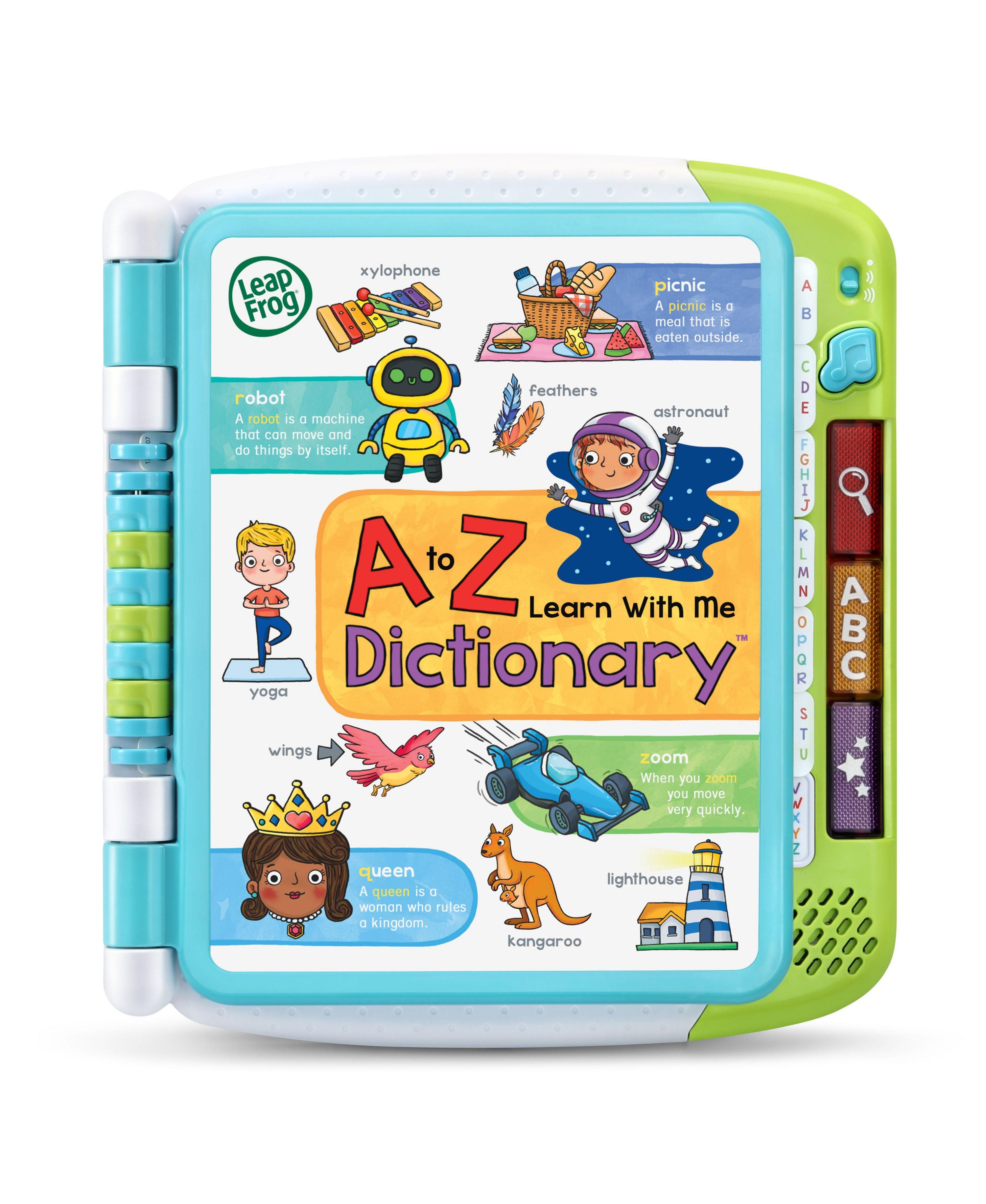 TOUCH DICTIONARY 幼児向け LeapFrog A to Z Learn With Me Interactive Dictionary – Toys