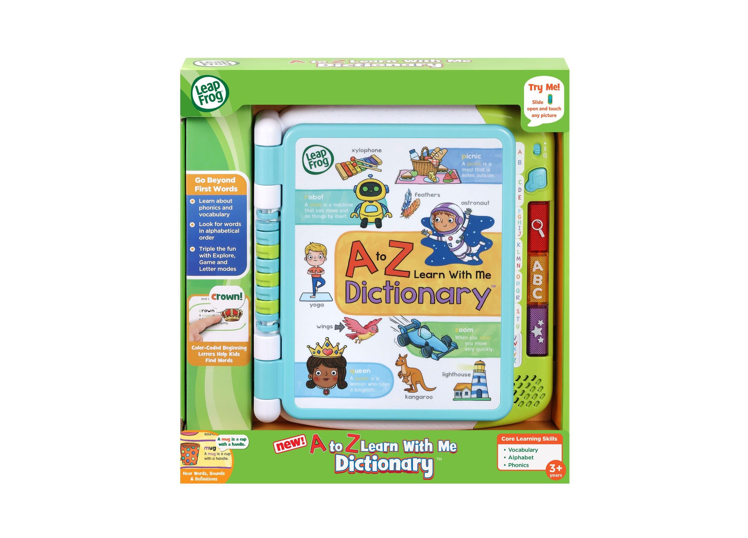 LeapFrog A to Z Learn With Me Interactive Dictionary – Toys