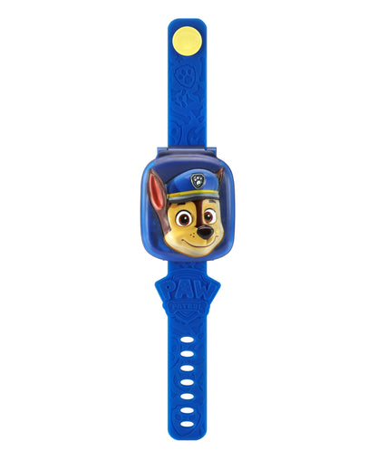 VTech PAW Patrol Learning Pup Watch - Chase interactive educational toy with blue band and 3D Chase character