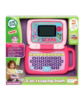 LeapFrog 2-In-1 Laptop Touch Learning System - Interactive Educational Toy