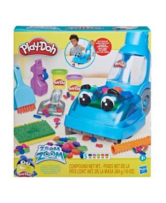Play-Doh Zoom Zoom Vacuum and Clean-up Set - Interactive Toy for Kids