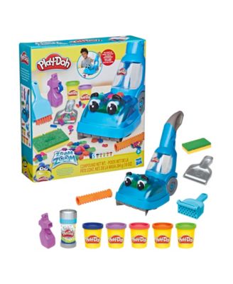 Play-Doh Zoom Zoom Vacuum and Clean-up Set - Interactive Toy for Kids