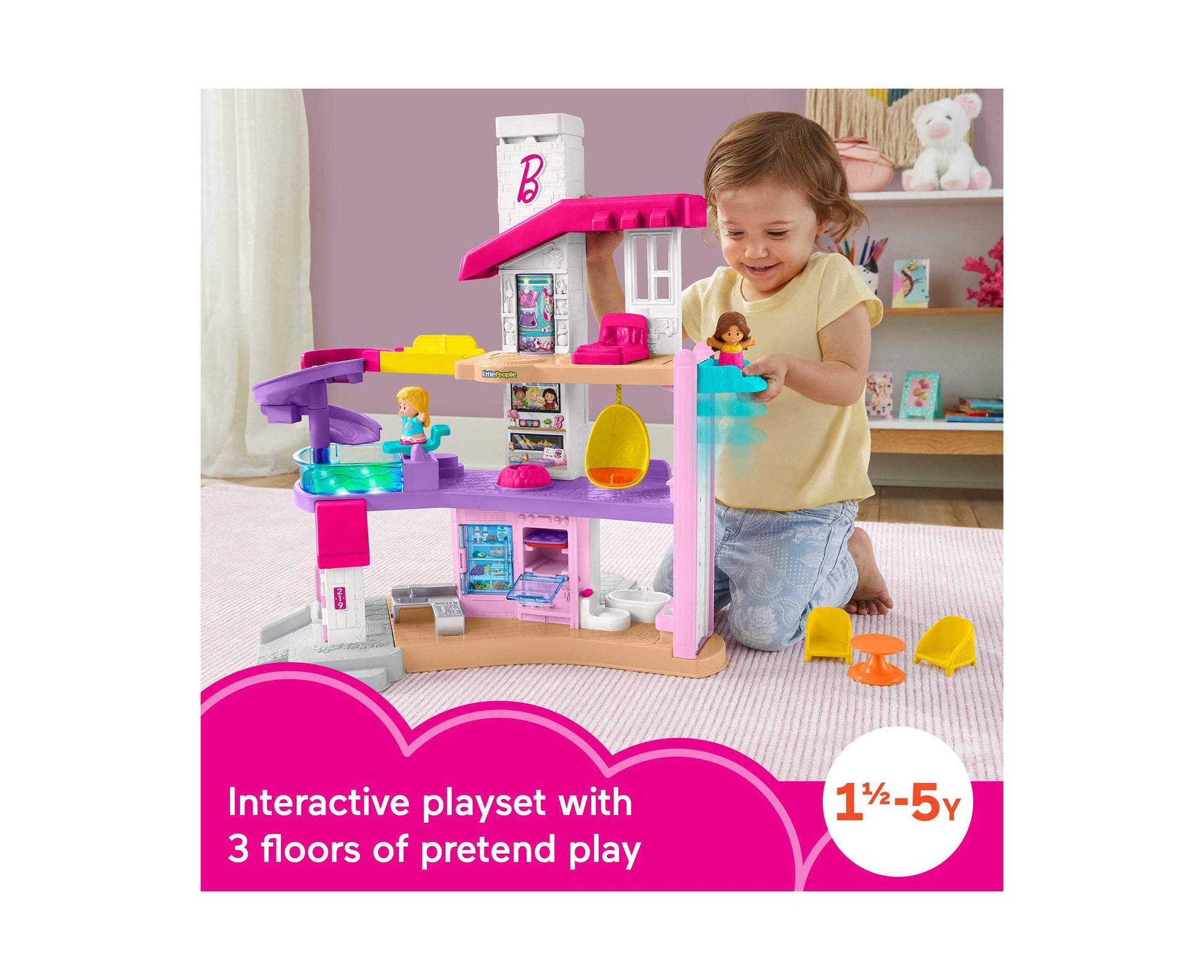 Dreamhouse Doll The Interactive Barbie Hello Dreamhouse At Play