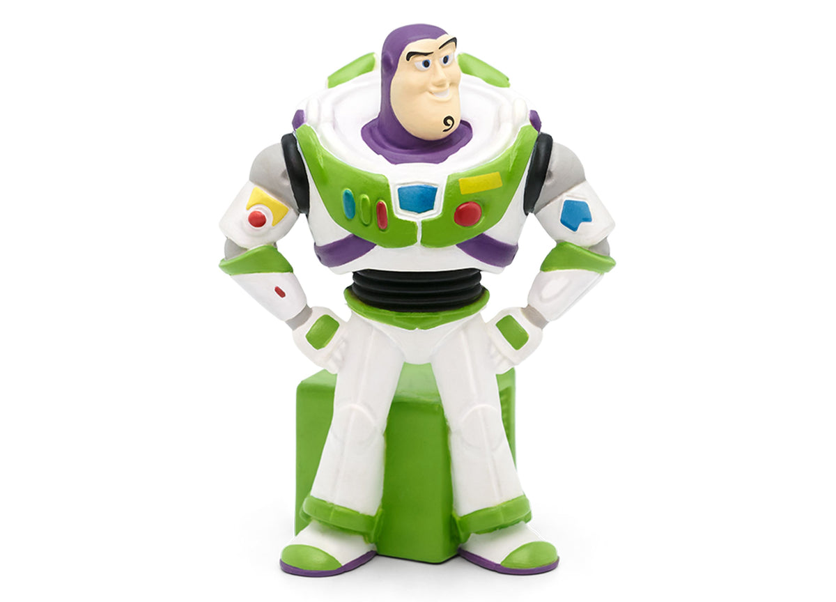 Tonies Toy Story 2 Buzz Lightyear Audio Play Figurine in green, white, and purple