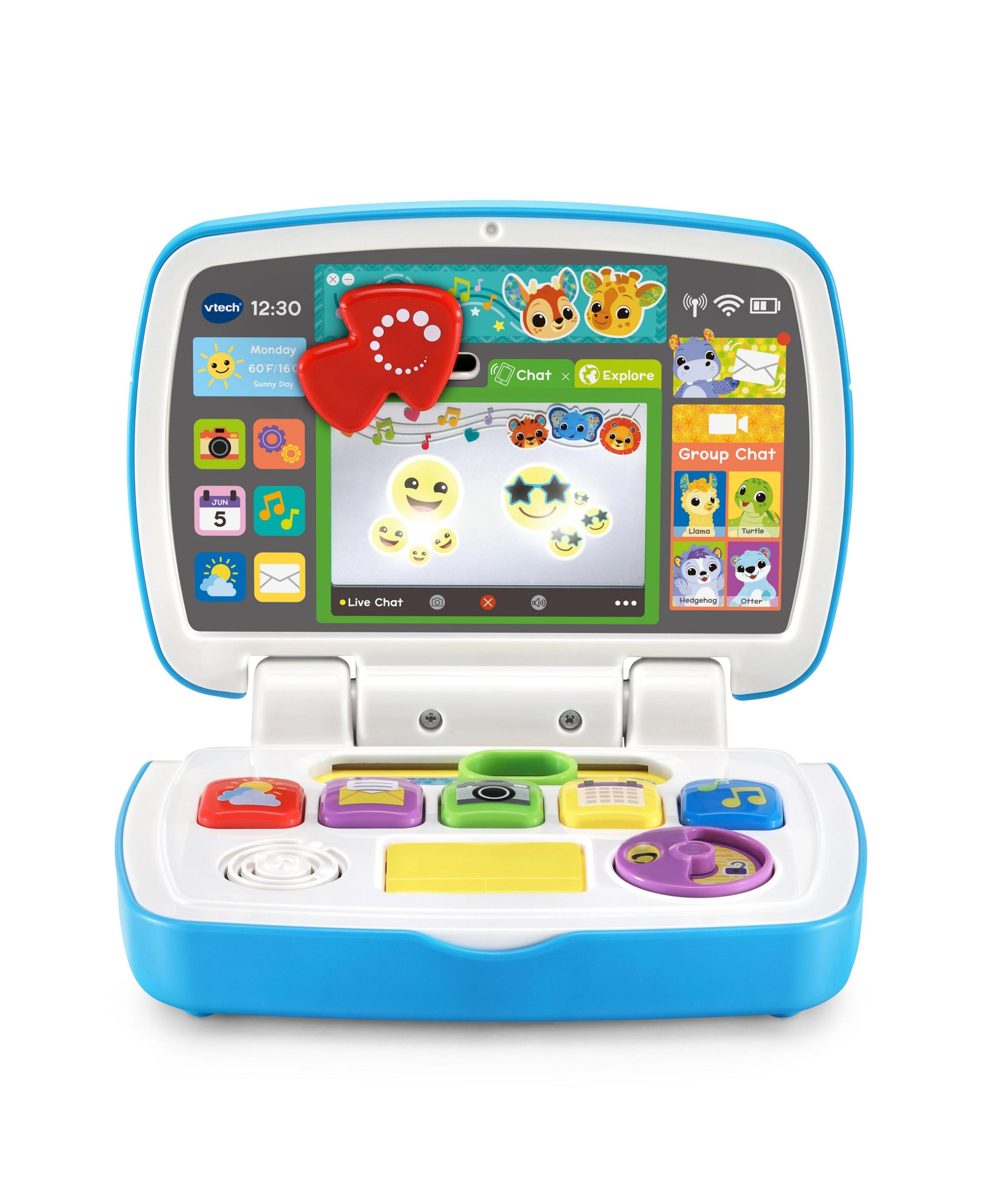 VTech Toddler Tech Laptop Interactive Learning Toy with Magic