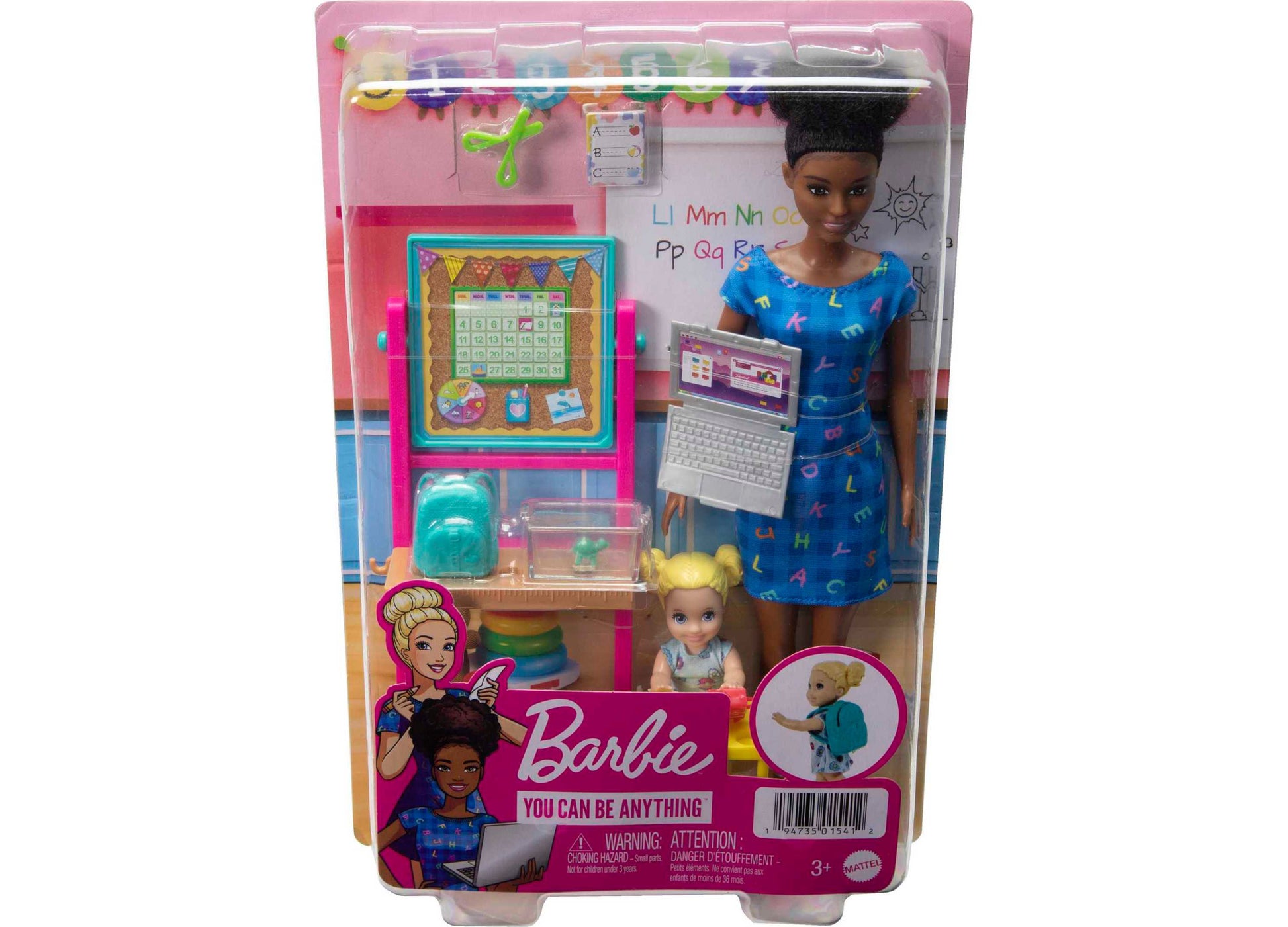 Barbie Career Kindergarten Teacher Playset with Accessories – Toys