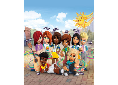 LEGO® Friends Heartlake Downtown Diner 41728 Toy Building Set with Liann, Aliya and Charli Figures