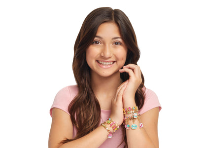 Sweet Treats Dessert-Themed DIY Bracelet Kit - Create 7 Charm Bracelets