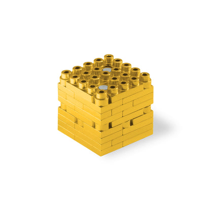 Metomics Mind3 Deluxe Gold Cube Set - 69-Piece Puzzle