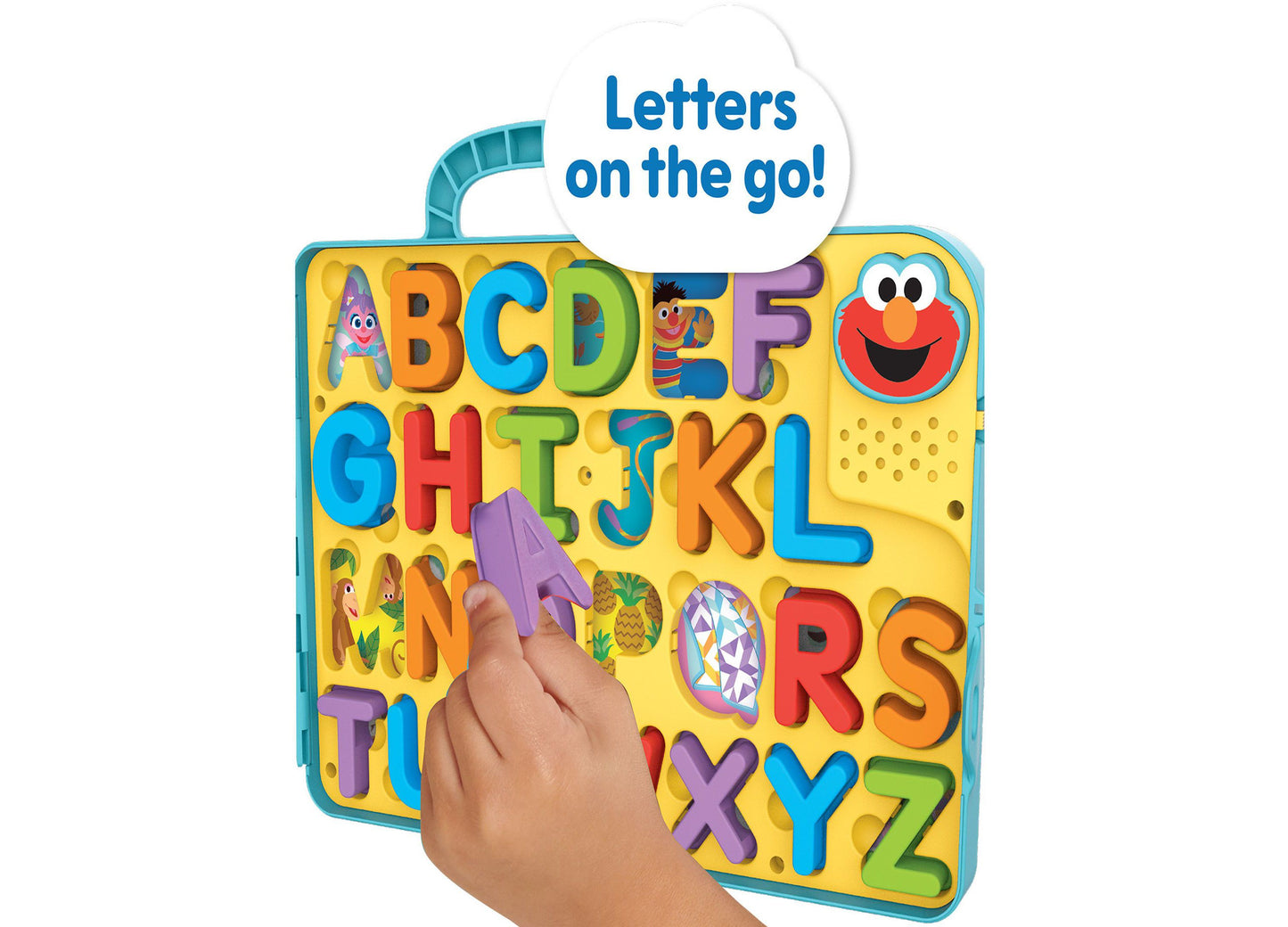 Sesame Street Elmo's Learning Letters Bus - Interactive ABCs Activity Board
