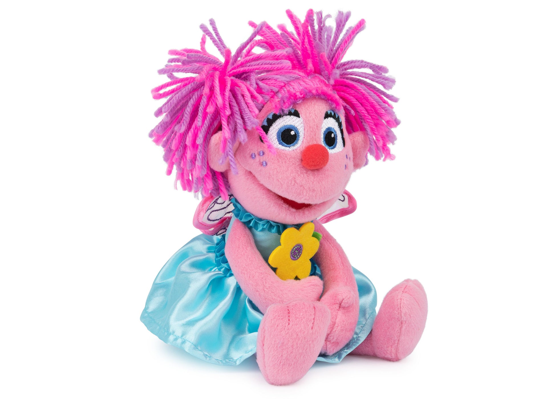GUND Abby Cadabby 11 inch Plush with Iridescent Wings and Flower GUND Abby Cadabby 11 inch Plush with Iridescent Wings and Flower