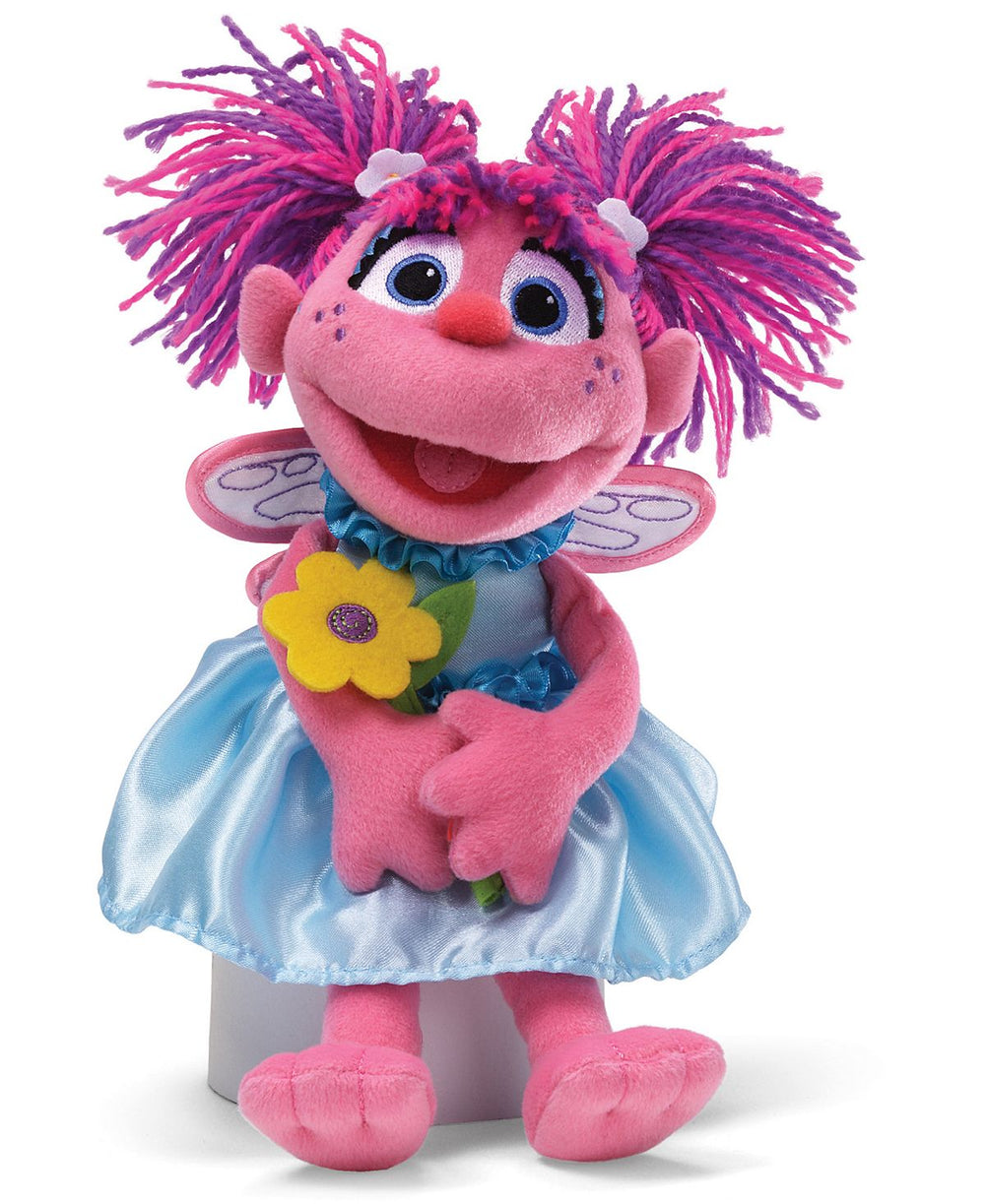 GUND Abby Cadabby 11 inch Plush with Iridescent Wings and Flower