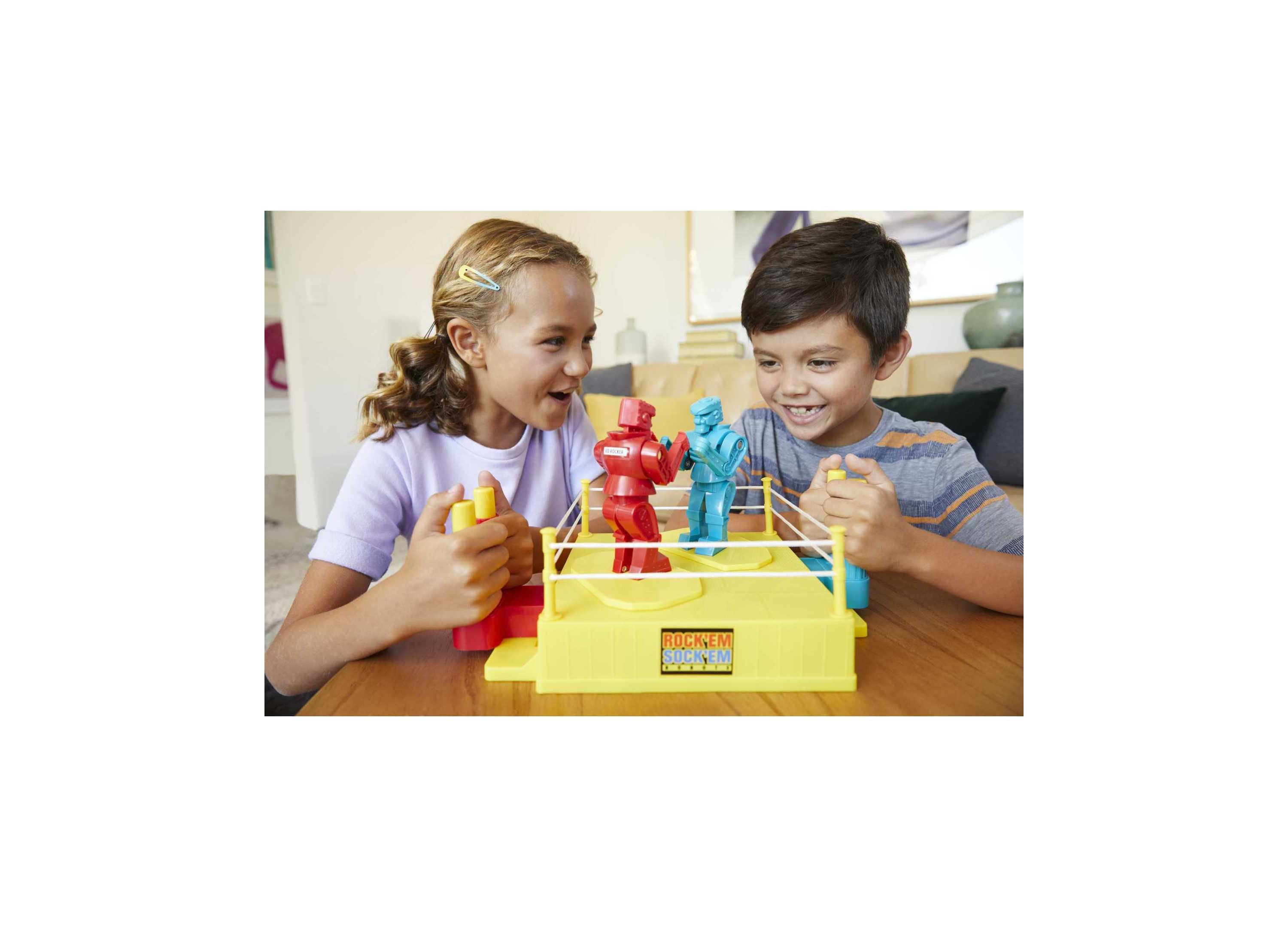 Rock 'Em Sock 'Em Robots Classic Boxing Match Game – Toys