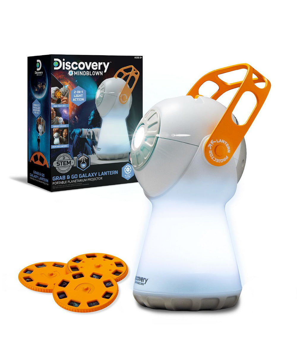 Discovery #MINDBLOWN Galaxy Lantern Portable Planetarium Projector Kit