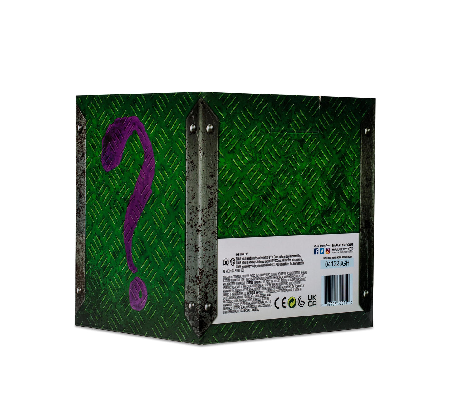 DC Comics The Riddler Puzzle Box, 1:1 Scale Collectible with Batarang
