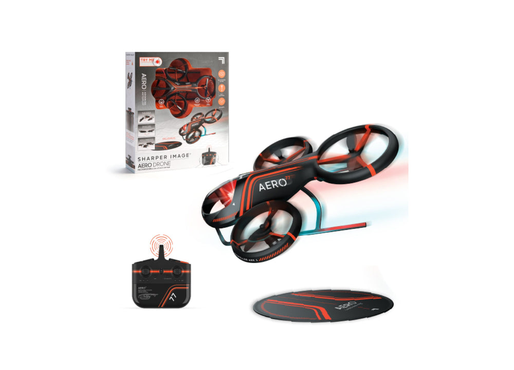 Sharper Image X-Treme Aero 2.4 GHz High-Performance Remote Control Stunt Drone