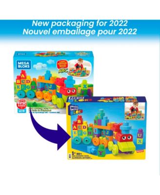 Mega Bloks First Builders 60-Piece ABC Learning Train Set